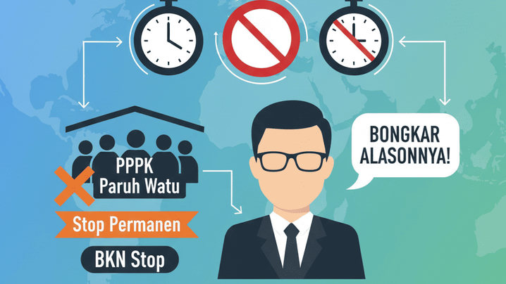 Hanya Berlaku Setahun! BKN Stop PPPK Paruh Waktu Permanen, Zudan Arif Bongkar Alasannya!