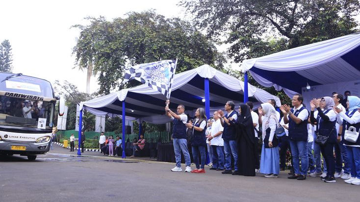 Mudik Asyik Bersama BUMN 2024: Pupuk Indonesia Grup Berangkatkan 1.446 Pemudik