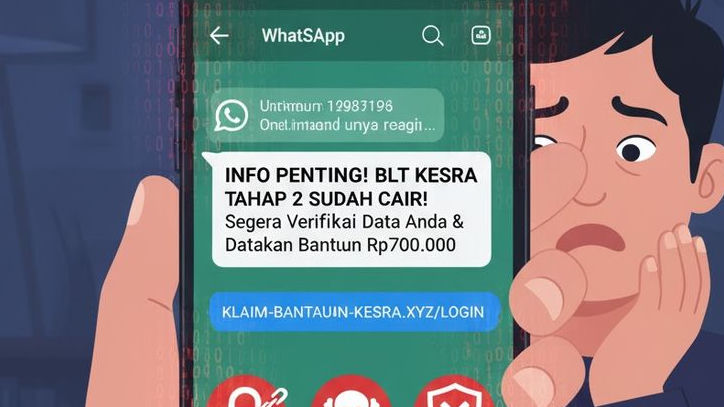 Modus Penipuan Berkedok BLT Kesra, Masuk  dan Cair Lewat E-Wallet, Warga Tetap Waspada!