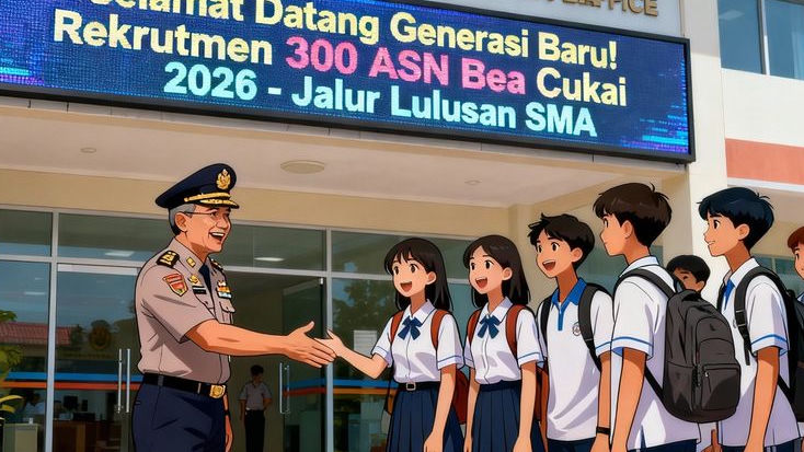 Tidak Harus STAN! Kemenkeu Rekrut 300 Lulusan SMA untuk Bea Cukai, Peluang ASN Terbesar Tahun 2026 Nanti