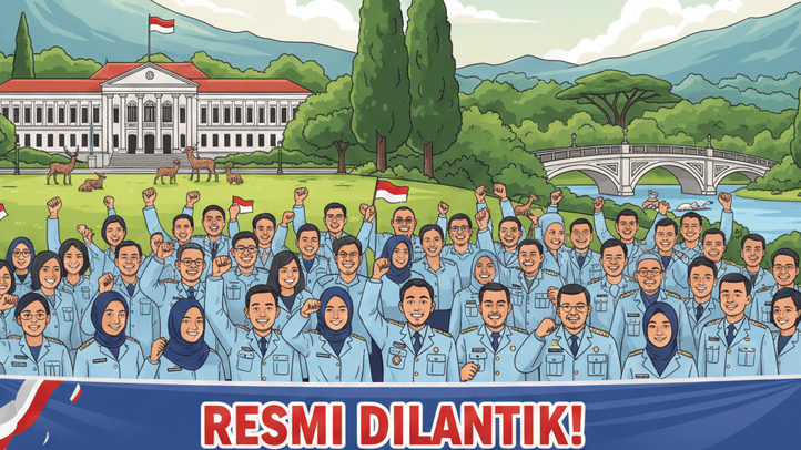 Resmi Dilantik! 3.868 PPPK Paruh Waktu Kota Bogor, Mulai Bertugas Mulai 1 Januari 2026