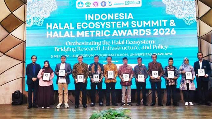 Unesa Borong Penghargaan UB Halal Metric 2026, Raih Dua Gold Award Sekaligus