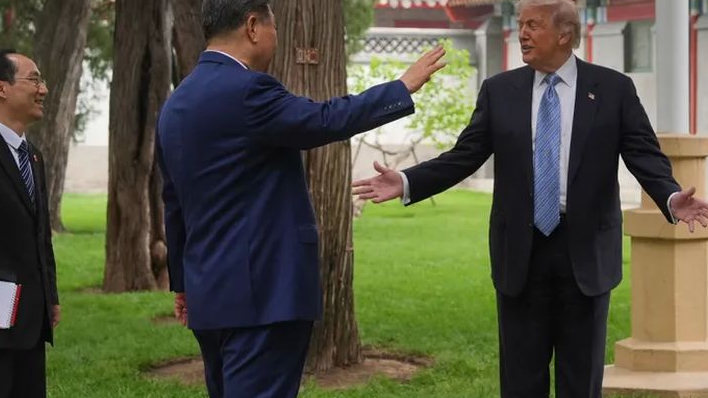 Barang-barang Buatan China Dibuang Delegasi Amerika, Tak Diizinkan Masuk Pesawat Air Force One
