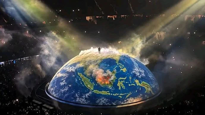 Konser Kanye West 24 Oktober 2026 membantu perputaran ekonomi Jakarta hingga 600 M.