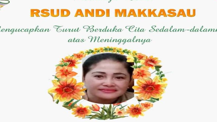 Kabar Duka, Staf CSSD RSUD Andi Makkasau, Nelly Salu Meninggal