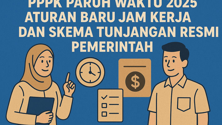 PPPK Paruh Waktu 2025,  Aturan Baru Jam Kerja dan Skema Tunjangan Resmi Pemerintah