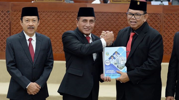 Gubernur Edy Rahmayadi Sebut Realisasi Pendapatan Daerah Sumut 2022 Capai 101% atau Rp 12,594 Triliun