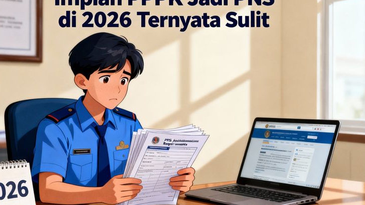 Terkuak! PPPK Paruh Waktu Tak Bisa Gantikan Semua Honorer 2026, Lalu Gimana Nasib Ribuan Non-ASN?