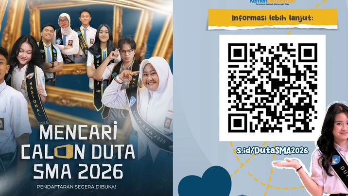 Duta SMA 2026 Masih Dibuka! Siswa Aktif Organisasi Punya Peluang Jadi Wakil Pelajar Nasional