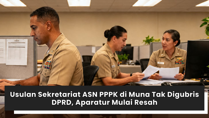 Usulan Sekretariat ASN PPPK di Muna Tak Digubris DPRD, Aparatur Mulai Resah