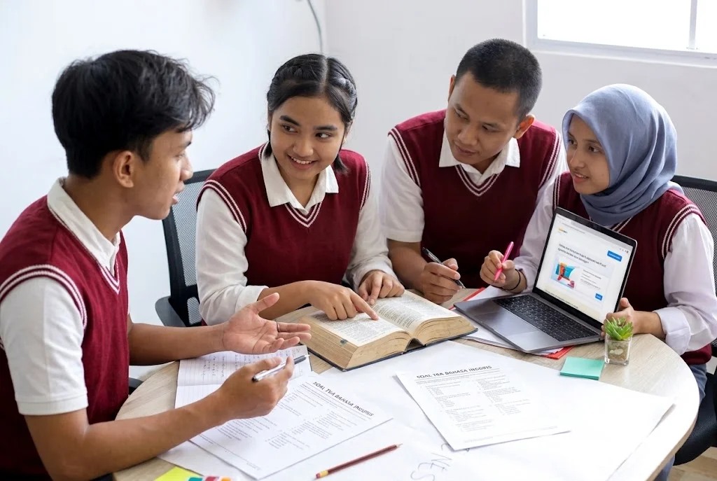 TKA SMA 2026 Bahasa Inggris Tingkat Lanjut: Materi, Kisi-Kisi, dan Download PDF Contoh Soal