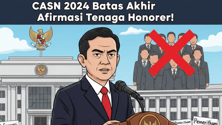MenPAN-RB Tegas! CASN 2024 Jadi Batas Akhir Afirmasi untuk Tenaga Honorer, Begini Penjelasannya