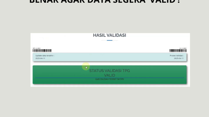 Jelang Pencairan TPG November 2025, Guru Diminta Cek Validasi Info GTK!