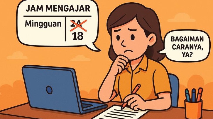 Jam Mengajar Kurang dari 24 Jam? Begini Cara Menyesuaikannya agar TPG Tetap Cair