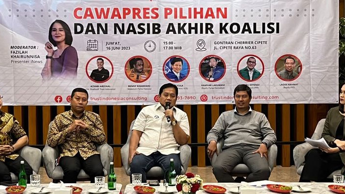 Survei Trust Indonesia : Ada 3 Figur yang Layak Jadi Cawapres, Tertinggi Sandiaga dan AHY