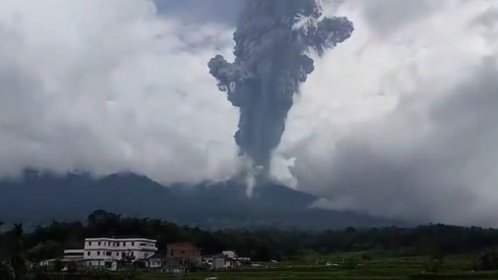 Erupsi Gunung Marapi Disorot Media Internasional, Dianggap Menggemparkan!