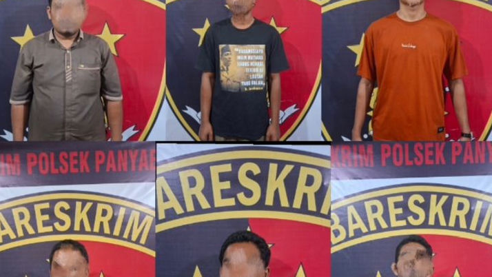 Pembunuhan Warga Panyabungan Dipicu Maling Tong Glundungan Emas Ilegal, Ini Identitas 6 Tersangka