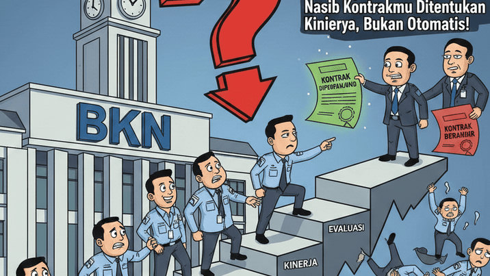 Evaluasi Ketat Menanti! BKN Ingatkan PPPK, Nasib Kontrakmu Ditentukan Kinerja, Bukan Otomatis!