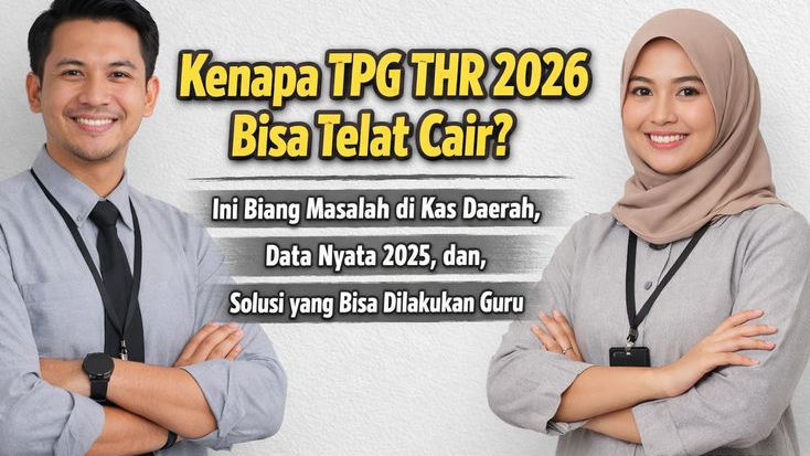 Kenapa TPG THR 2026 Bisa Telat Cair? Ini Biang Masalah di Kas Daerah, Data Nyata 2025, dan Solusi yang Bisa Dilakukan Guru