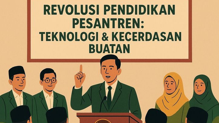 Gibran Dorong Santri Melek Teknologi, Harus Kuasai AI, Blockchain, dan Robotik