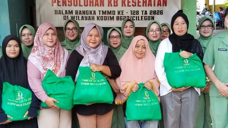 Persit KCK Cabang XLIX Cilegon Salurkan Bantuan Gizi dan Edukasi Cegah Stunting di Merak