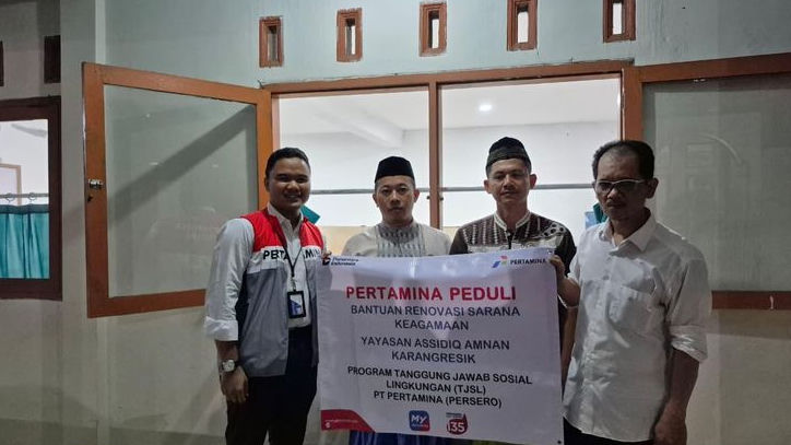 Dukung Kenyamanan Ibadah, Pertamina Regional JBB Bantu Renovasi Fasilitas Keagamaan di Lima Kecamatan Tasikmalaya