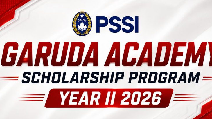 PSSI Buka Pendaftaran Garuda Academy Scholarship Program Year II 2026, Beasiswa Penuh untuk Talenta Muda Sepak Bola, Ini Cara Daftarnya