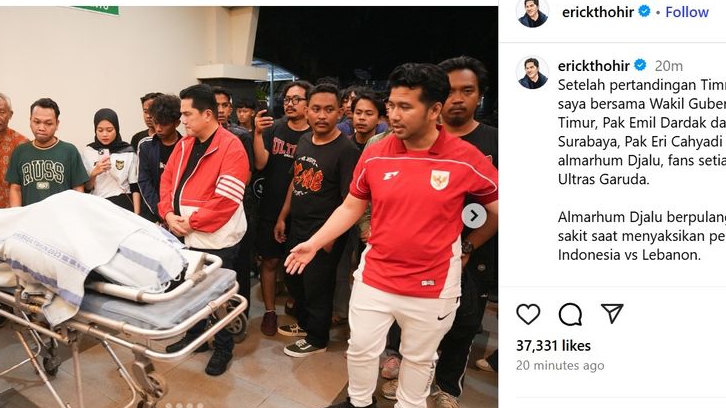 Kabar Duka Selimuti Sepak Bola Indonesia: Suporter Meninggal Dunia Usai Laga Timnas vs Lebanon