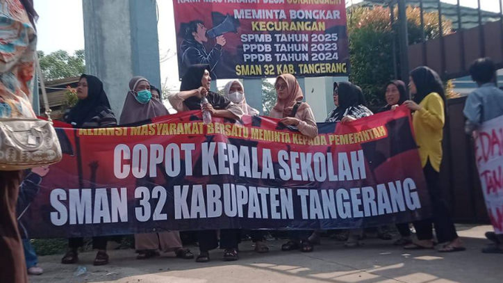Gegara Tolak Anak Yatim, Warga Desak Kepsek SMAN 32 Kabupaten Tangerang Dicopot dari Jabatan