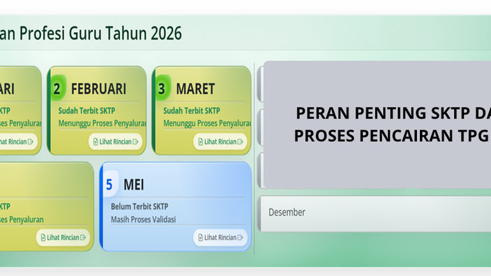 TPG Belum Cair? Simak Proses Terbitnya SKTP dan Faktor Penghambatnya