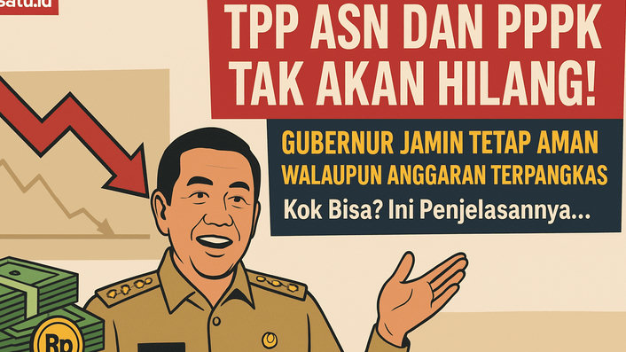 TPP ASN dan PPPK Tak Akan Hilang! Gubernur Jamin Tetap Aman Walau Anggaran Terpangkas, Kok Bisa? Ini Penjelasannya