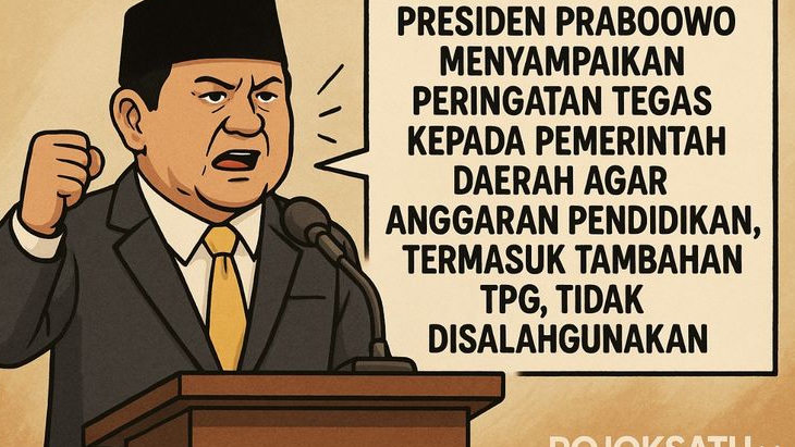 Presiden Ingatkan Daerah! Jangan Main-Main dengan Anggaran Pendidikan Termasuk Tambahan TPG
