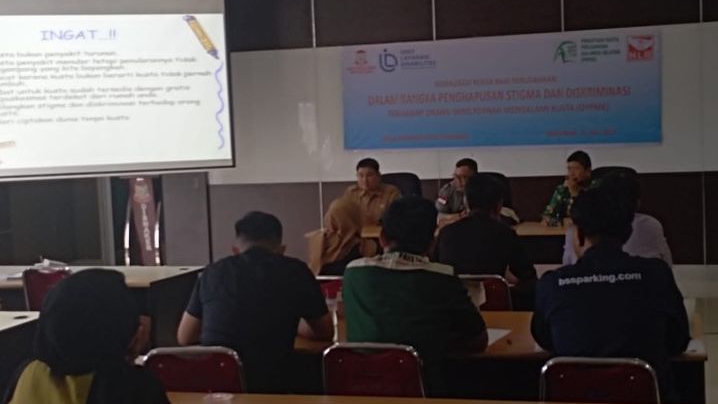 Disnaker Makassar-PKPSS Sosialisasi Kusta ke 15 Perusahaan