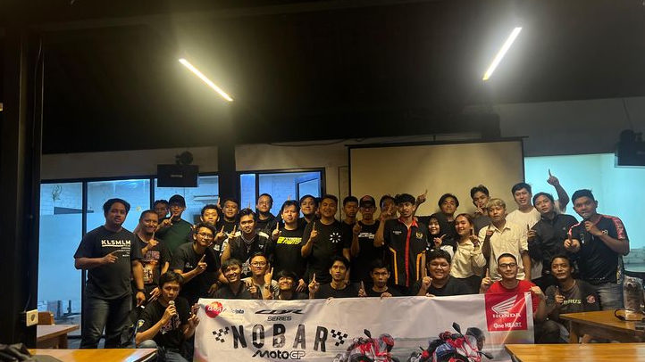 Nobar MotoGP CBR Series di Bandung, Pererat Silaturahmi Komunitas CBR
