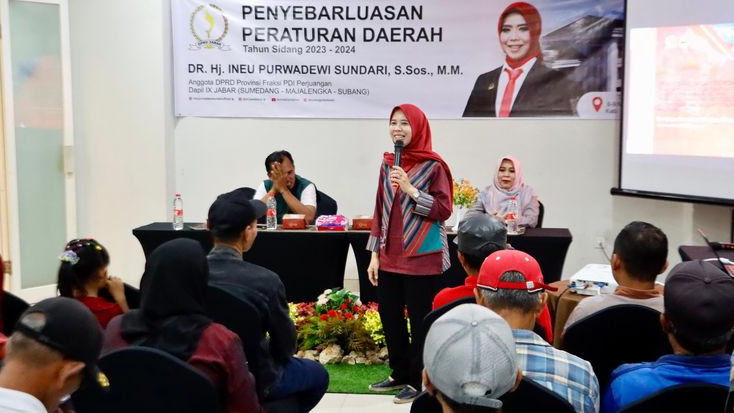 Wakil Ketua DPRD Jabar Ineu Purwadewi Harap Penyebarluasan Perda Bisa Menambah Wawasan Masyarakat