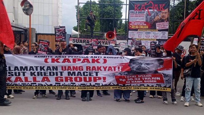 Komite Pemuda Anti Korupsi Desak BPK Audit Dugaan Kredit Macet Rp30,3 Triliun Kalla Group