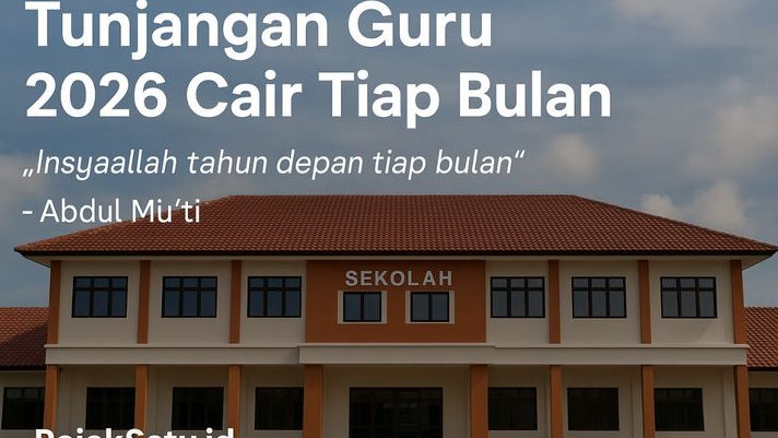Kapan TPG Cair Tiap Bulan? Ini Penjelasan Lengkap Mendikdasmen soal Sinkronisasi BPJS!