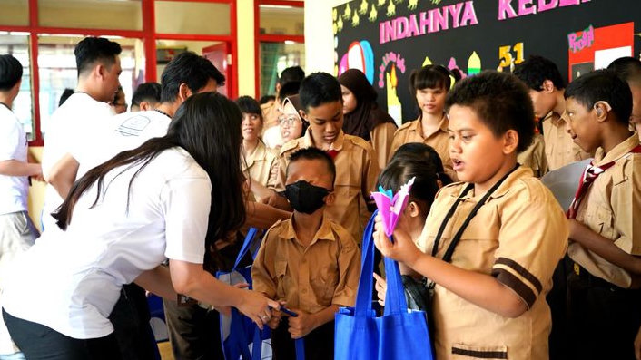 Hari Pertama MPLS di SLB Negeri 5 Jakarta, Antusias Siswa Pengenalan Lingkungan