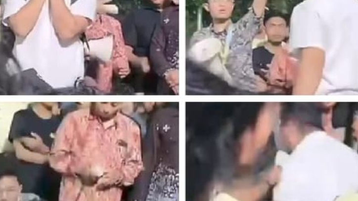 Viral di Media Sosial: Seorang Ayah Bersujud Minta Maaf Atas Tindakan Asusila Putranya di Kampus PNJ