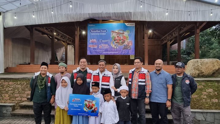 Pertamina Patra Niaga Regional JBB Berbagi Berkah Ramadhan di Kuningan Jawa Barat