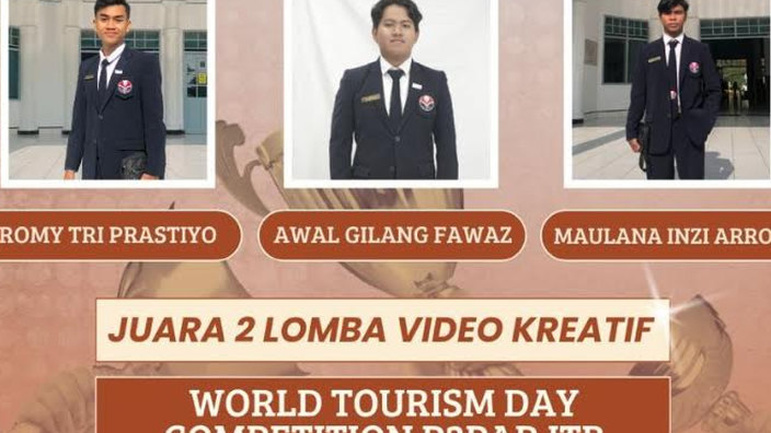 UPI Sumedang Cetak Prestasi Nasional! Mahasiswa Raih Juara 2 Video Kreatif Pariwisata, Kenali Sosok Dibalik Kesuksesan Ini