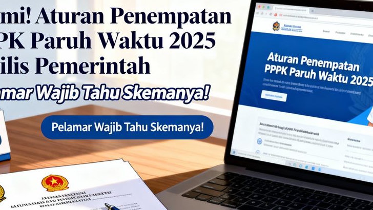 Resmi! Aturan Penempatan PPPK Paruh Waktu 2025 Dirilis Pemerintah, Pelamar Wajib Tahu Skemanya!