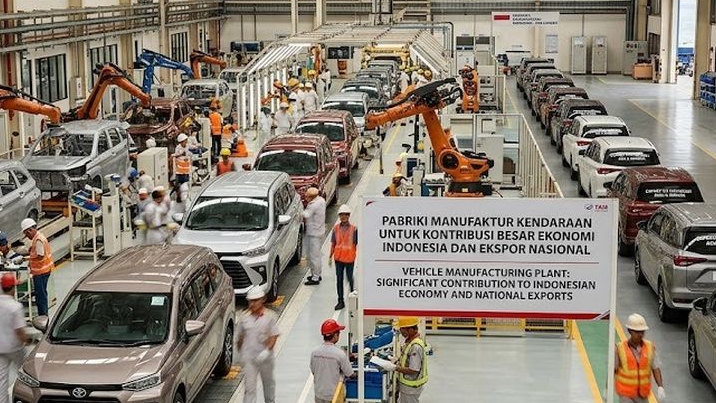 Gokil! Industri Manufaktur Sumbang 19 Persen Ekonomi RI, Jadi Tulang Punggung Ekspor