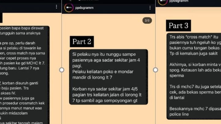 Kronologi Dokter Residen Anestesi PPDS FK Kampus Ternama Diduga Melakukan Pemerkosaan Kepada Penunggu Pasien!