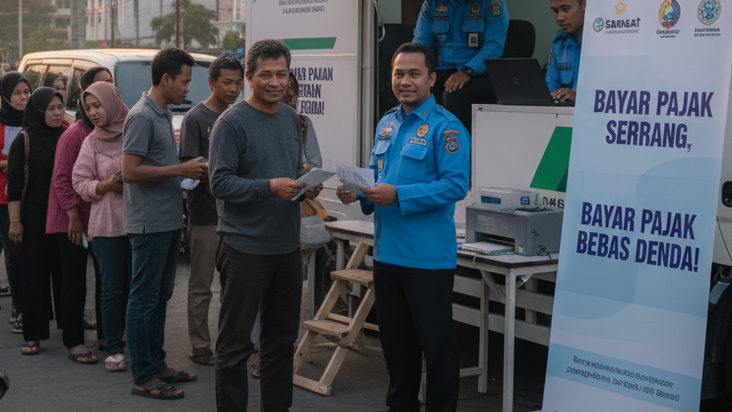 Cek Daerahmu! Pemerintah Berlakukan Penghapusan Denda PKB hingga 31 Desember 2025