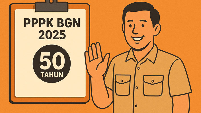 Kesempatan Belum Berakhir! Rekrutmen PPPK BGN 2025 Buka Peluang Besar untuk Pelamar hingga Usia 50 Tahun