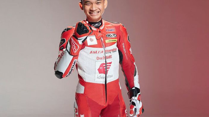 Fadillah Arbi Siap Taklukkan JuniorGP 2023 Bersama Astra Honda Racing Team