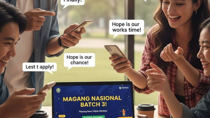 Antusiasme Tinggi! Pendaftar Magang Nasional Capai Ratusan Ribu, Pemerintah Isyaratkan Batch Baru Tahun Depan!
