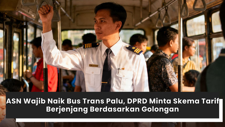 ASN Wajib Naik Bus Trans Palu, DPRD Minta Skema Tarif Berjenjang Berdasarkan Golongan