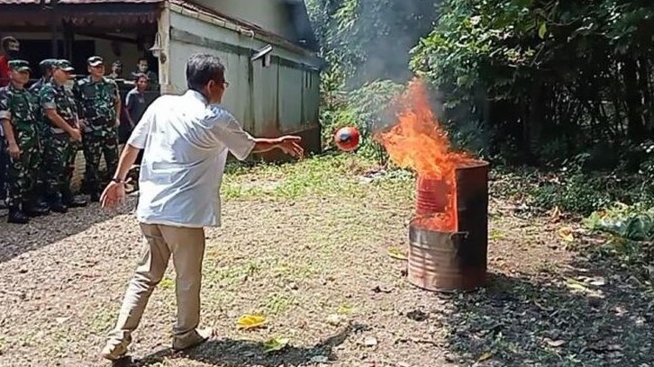 Aryanto Misel Ternyata juga Ciptakan Bom Pemadam Api dari Kulit Singkong, Pembelinya dari Luar Negeri